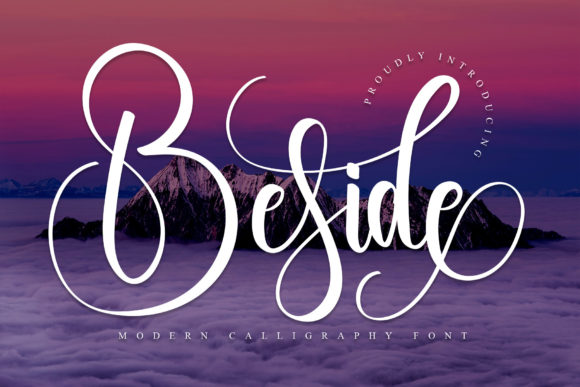 Beside: The Luxury Handwritten Font for Timeless Design