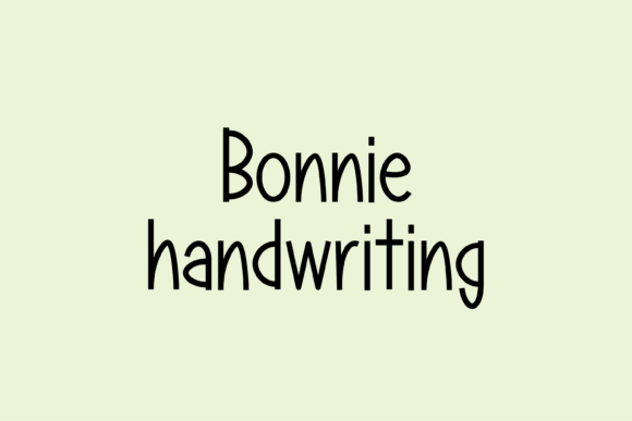 Bonnie Font: Your Go-To for Friendly, Whimsical Designs