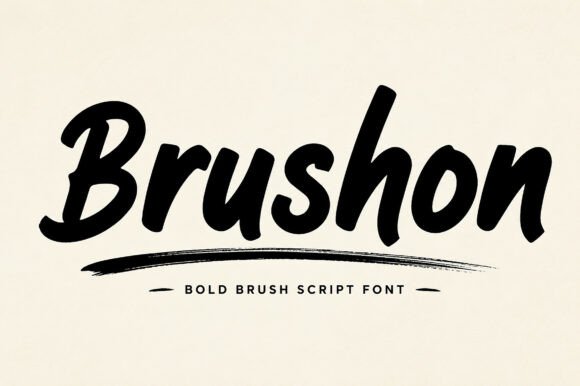 Brushon: The Bold Brush Script for Impactful Design