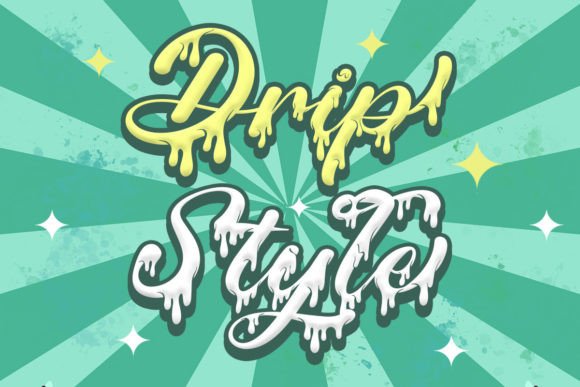 Drip Style: A Handwritten Font for Creative Impact