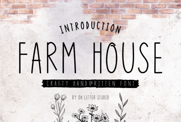 Farm House Font: Elevating Modern Design with Handwritten Charm