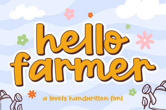 Hello Farmer: Whimsical Font for Warm Branding
