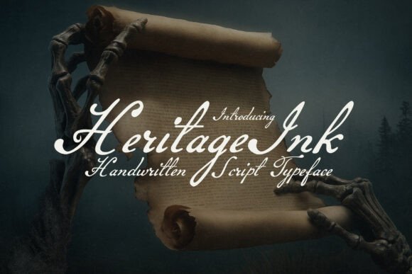 Heritage Ink: Elevating Design with Authentic Script