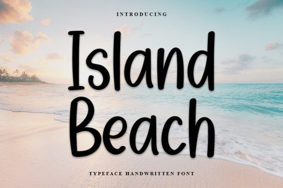Island Beach: Elevating Designs with Elegant Script Typography