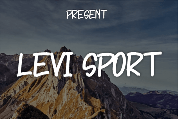 Levi Sport: A Handwritten Font for Modern Design