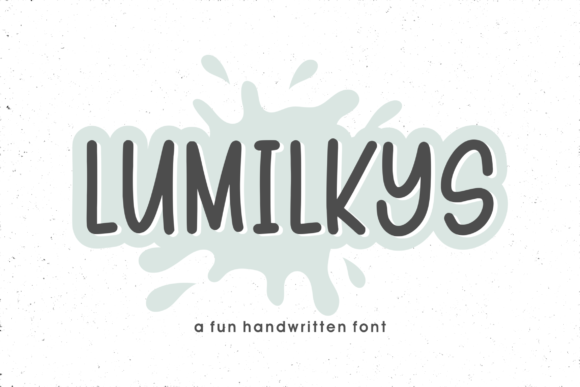 Lumilkys: The Playful Handwritten Font for Creative Design