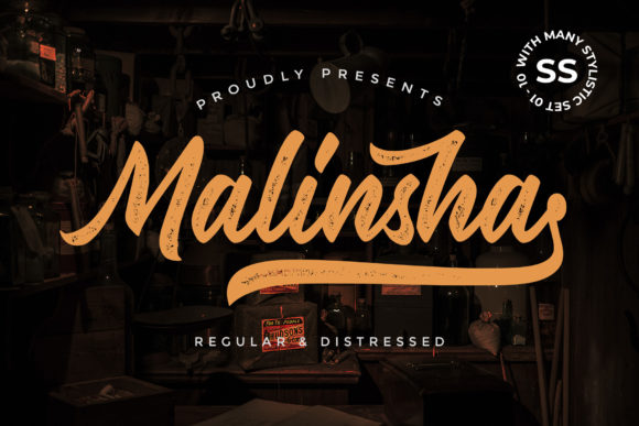 Malinsha: A Vintage Handwritten Font for Modern Design