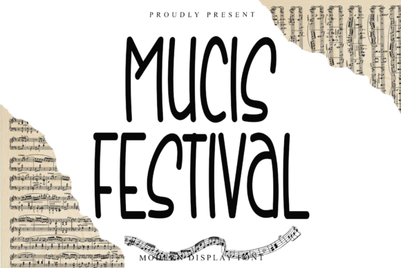 Mucis Festival: Clarity and Elegance in Modern Typography