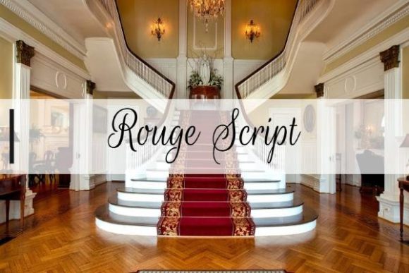 Rouge: Elegant Handwriting for Distinctive Design