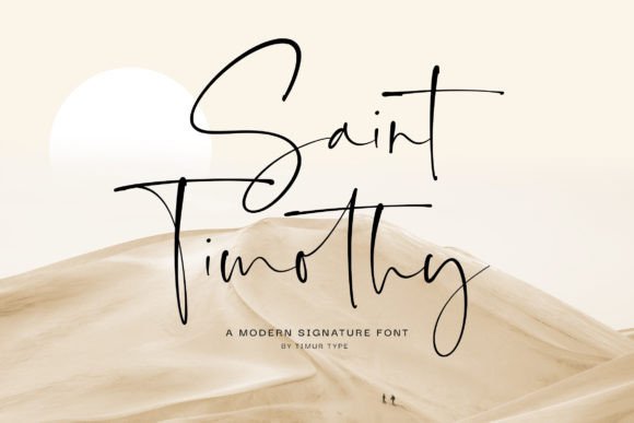 Saint Timothy: Elegant Typography for Modern Design