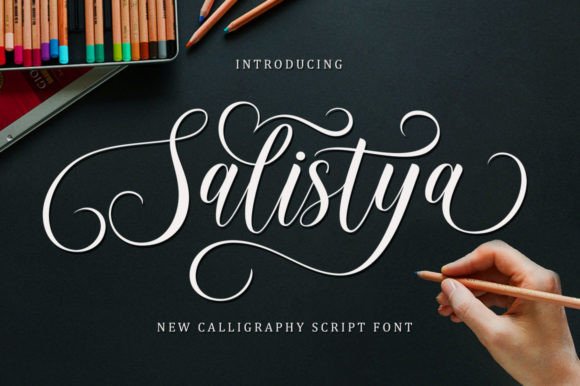 Salistya: The Handwritten Font for Elegant Design